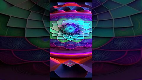 Psychedelic Animations Sacred Geometry art PT11#shorts