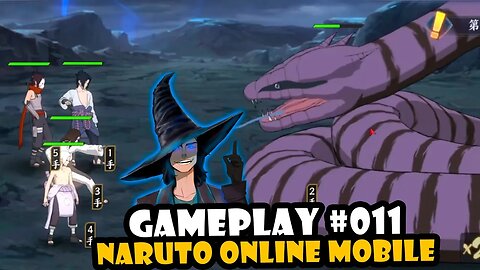 GAME PLAY#11 DE NARUTO ONLINE MOBILE 2023 #narutoonlinemobile #tomoyosan #narutoonline #gameplay