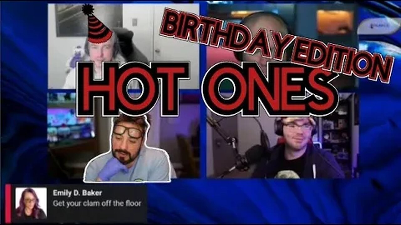 HOT ONES BIRTHDAY CHALLENGE with @RunkleOfTheBailey @LawLumber @UncivilLaw #lawtube