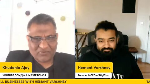 LIVE: Hemant Varshney, Founder & CEO of DigiCom