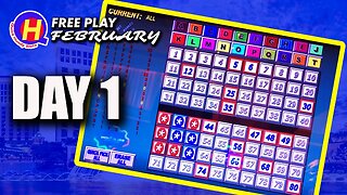 Free Play February Day 1: Multicard KENO #KENONATION