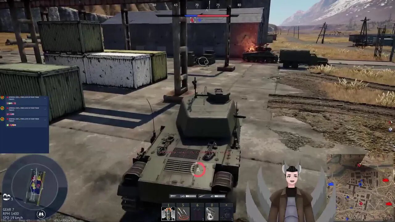 Playing War Thunder as Japan