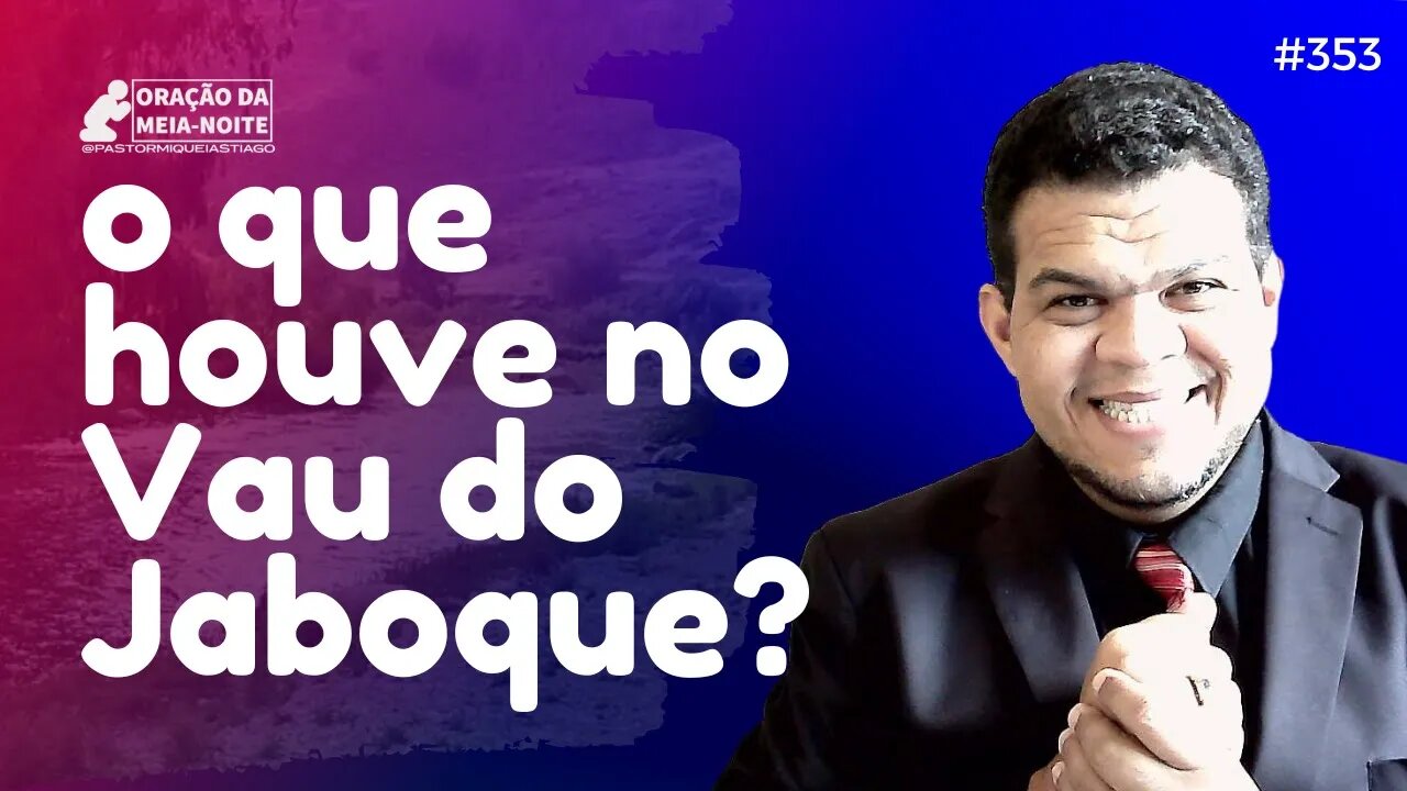 🔴 A ORAÇÃO DA MEIA-NOITE - (30/01) - Pr Miquéias Tiago - #EP353