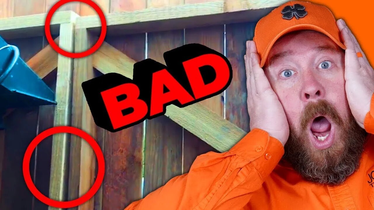 "No Sag Gate" FAIL - Pro Fence Builder Reacts