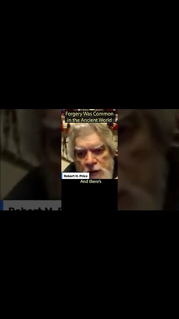 Forgery Common in the Ancient Days