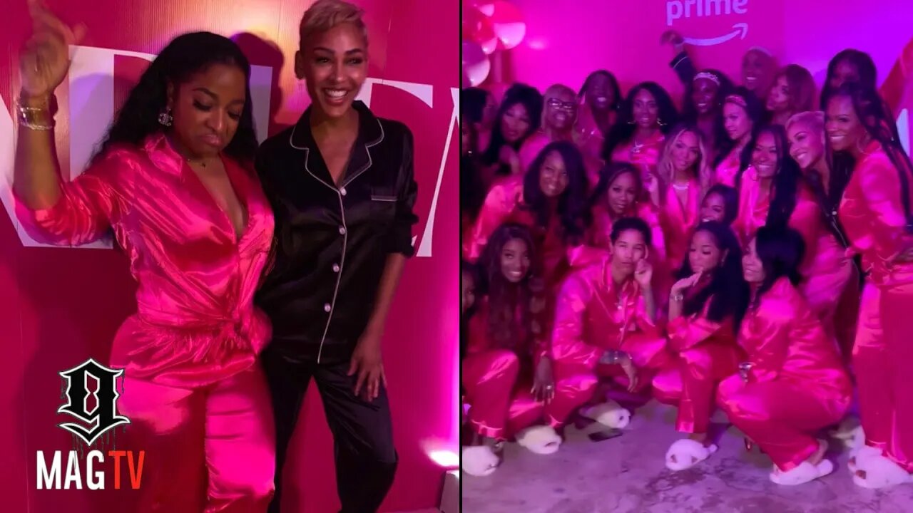 Toya Johnson Invites Meagan Good To Her "Harlem On Prime" Season 2 Watch Party! 📺