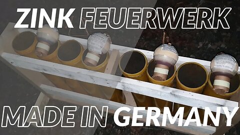 4" inch Zink Feuerwerk 615 & 617 Shells - Test Session #2