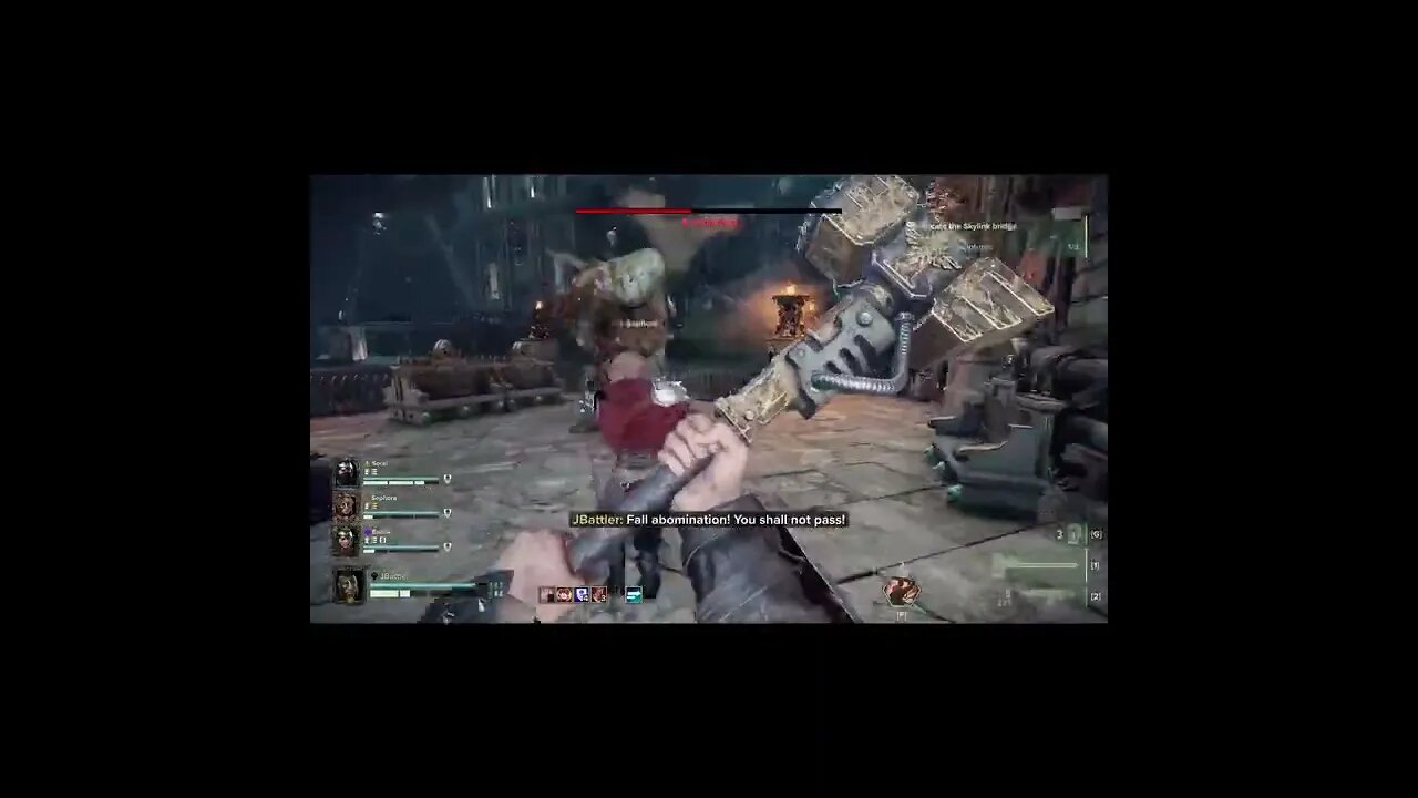 Plague Ogryns Don't Like Thunder Hammers