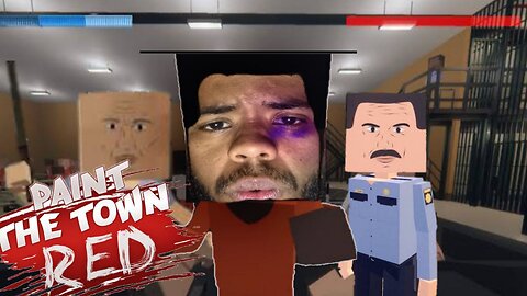 Fui preso ,e o pau quebrou!-Paint the Town Red