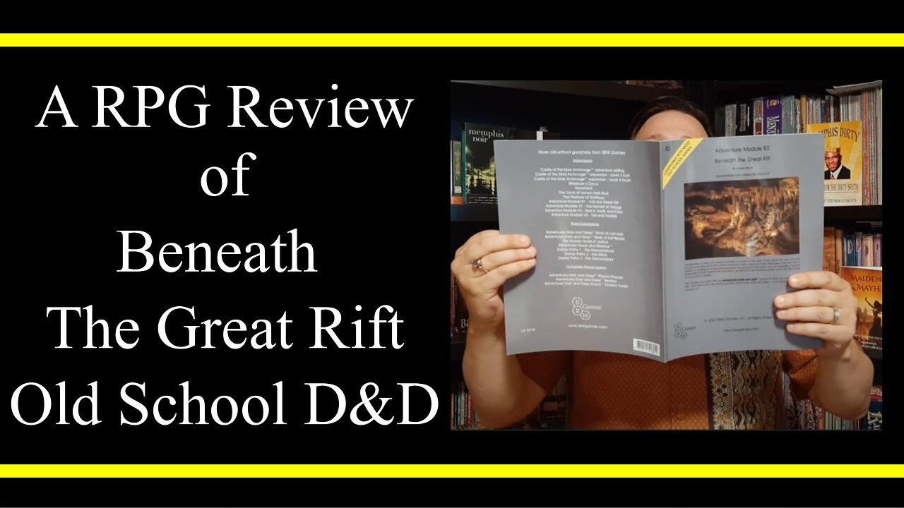 Beneath the Great Rift from OD&D (RPG Review)