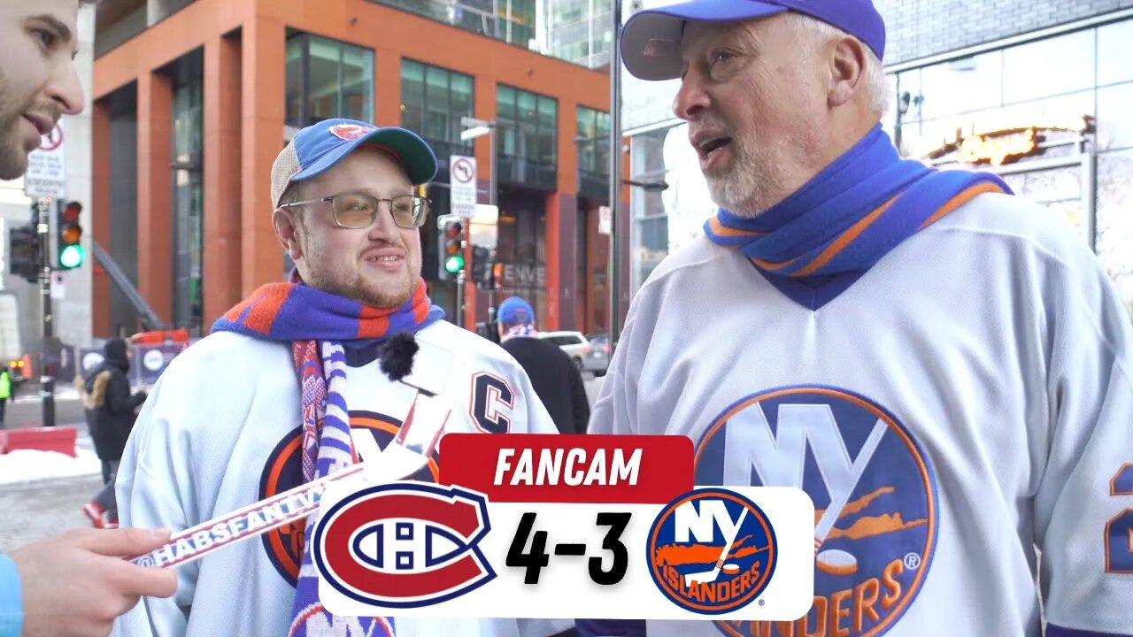 ISLES FANS SWARM THE BELL CENTRE ! | MTL 4-3 NYI (OT)