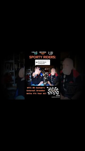 Full Video & Link to Sporty Breather Bolts in Comments! #shorts