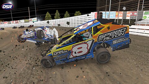 🏁 Slideways and Thrills: iRacing Dirt Big Block Modifieds at Knoxville 🚗💨💥