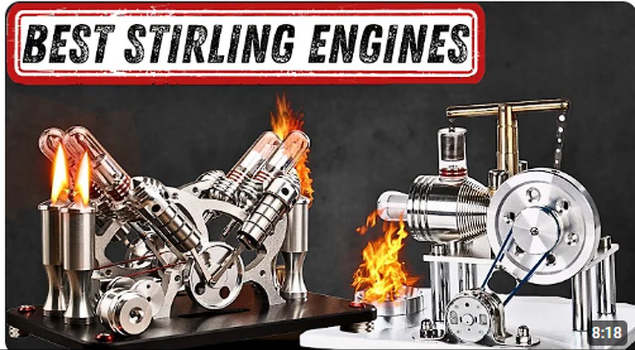 HOT AIR STIRLING ENGINES / TechOnly