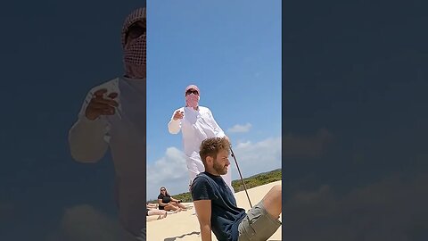 Sandboarding In The Sand Dunes #shorts #matrix #australia #sand #beach #dune #travel #desert