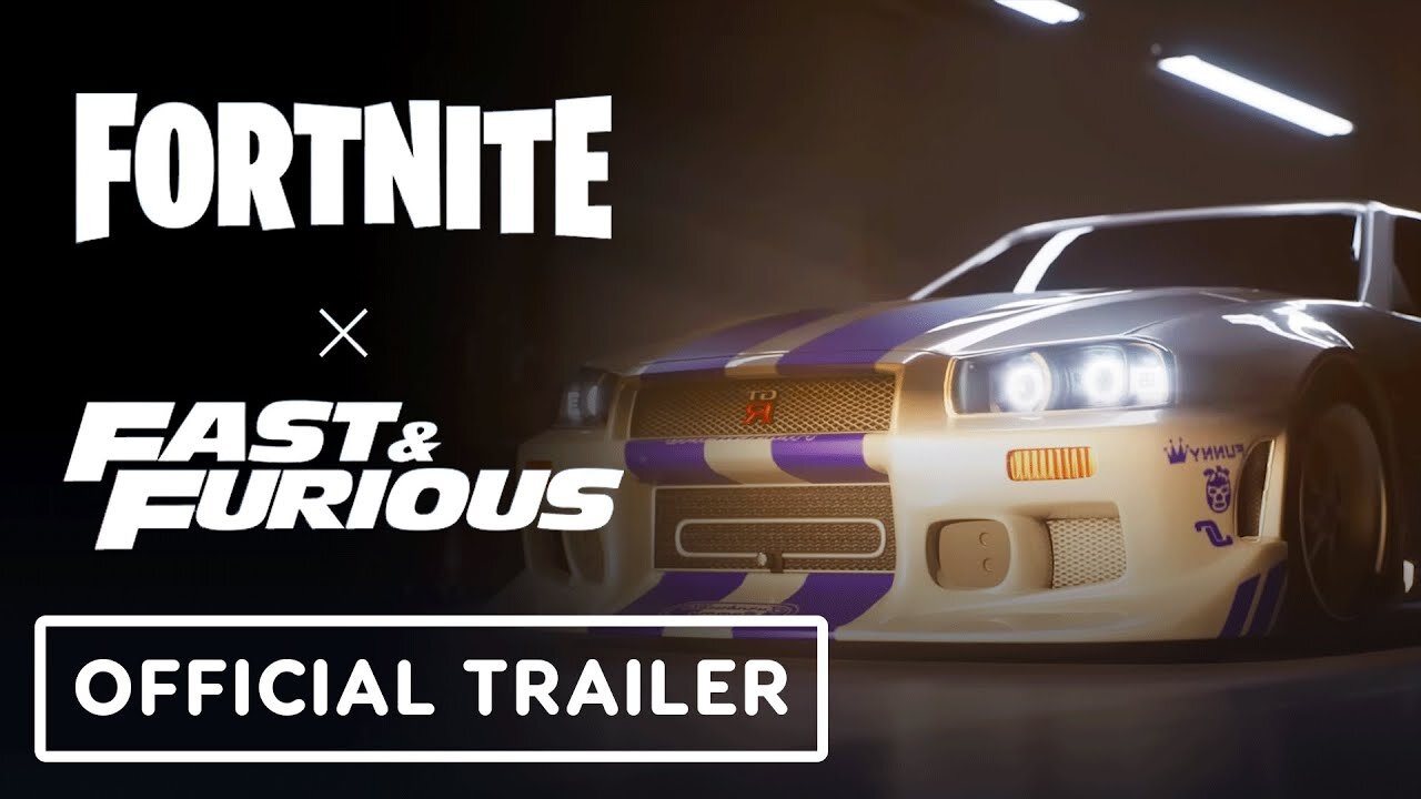 Fortnite x Fast & Furious - Official Nissan Skyline Trailer