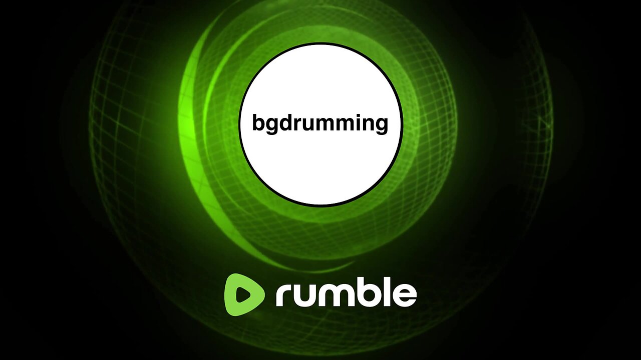 First Rumble Stream! | Drums!| Testing volume levels