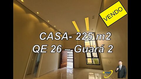 VENDA #casa Guara 2 QE 26 - 225 m2 #linda #imovel #brasilia #casaguara #luxo #moderna #energia #sol