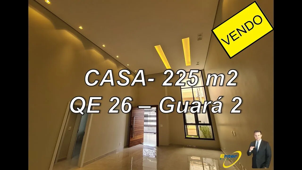 VENDA #casa Guara 2 QE 26 - 225 m2 #linda #imovel #brasilia #casaguara #luxo #moderna #energia #sol