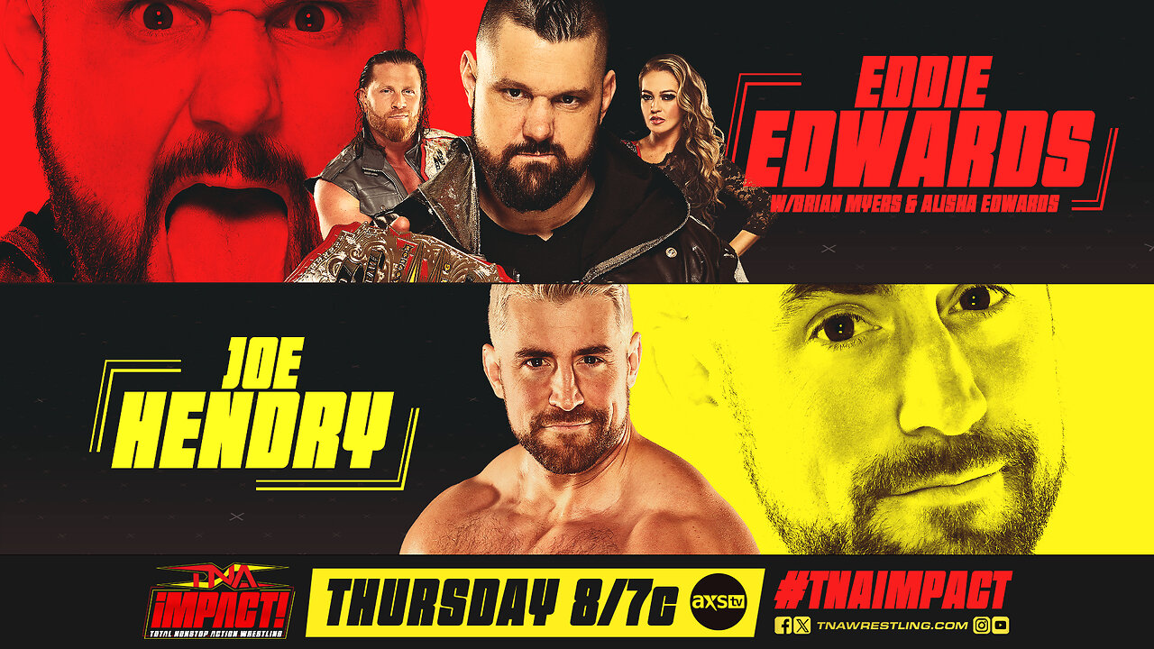 Eddie Edwards vs. Joe Hendry - Nemeth Brothers Intervene! #shorts