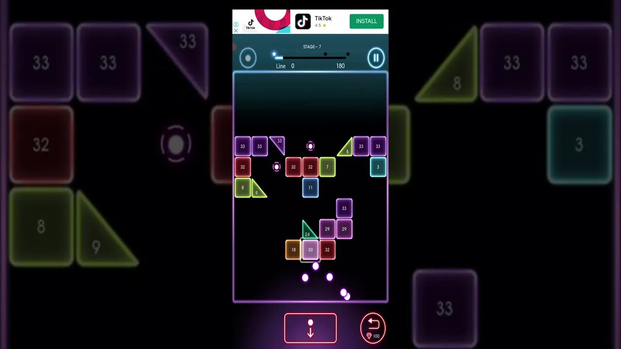 Bricks Breaker - Stage 7