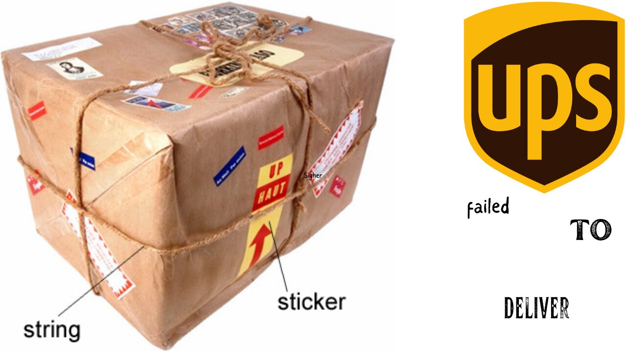 UPS sucks. Didn't deliver my package. Driver too lazy