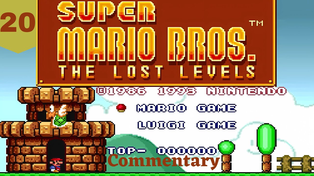 Final Level, Ending, and Review - Super Mario Bros. The Lost Levels Part 20