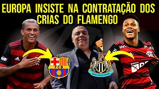 QUE LOUCURA! MATHEUS FRANÇA NO NEWCASTLE E WESLEY NO BARCELONA - É TRETA!!! NOTÍCIAS DO FLAMENGO