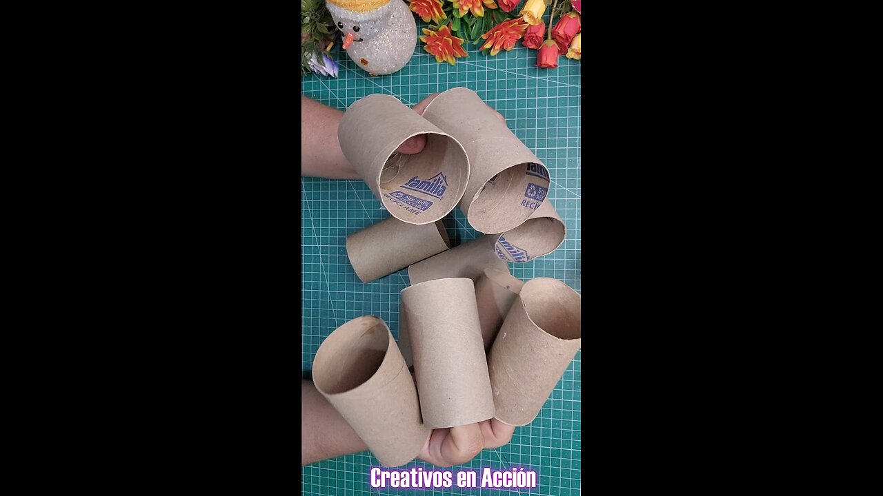 manualidades increibles con tubos de papel higiénico reciclaje creativo paso a paso