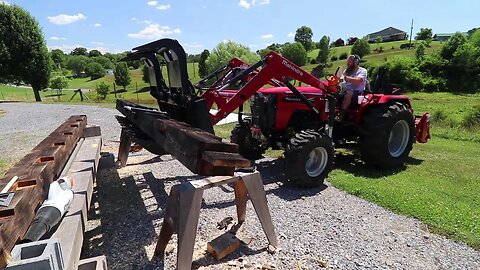 Something You Don't See Everyday In A Timber Frame Build: Black Walnut Braces