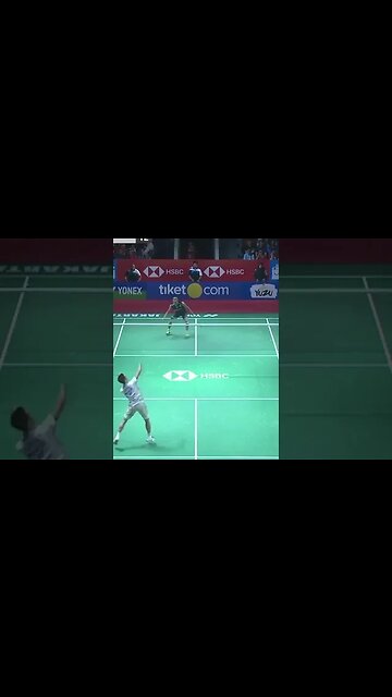 Kento Momota vs Lee Chong Wei - The The Indonesia Open 2018 (35 shots rally) #shorts