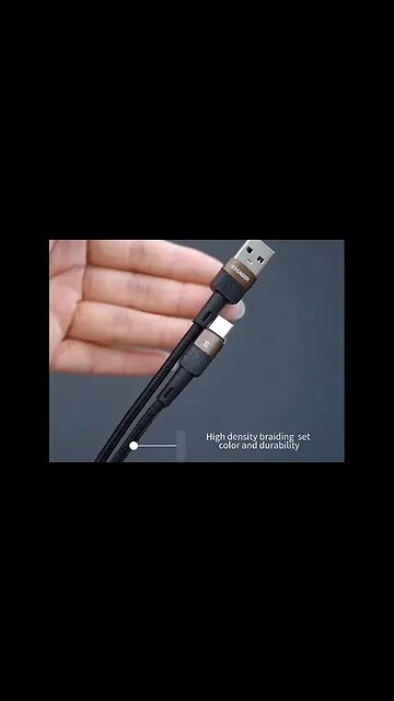 Essager 7A USB Type C Cable For Realme Huawei P30 Pro 66W | ʟɪɴᴋ ɪɴ ᴛʜᴇ ᴅᴇꜱᴄʀɪᴘᴛɪᴏɴ 👇 ᴛᴏ ʙᴜʏ