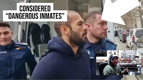Andrew Tate No Emotion and Considered Dangerous Inmate Now!