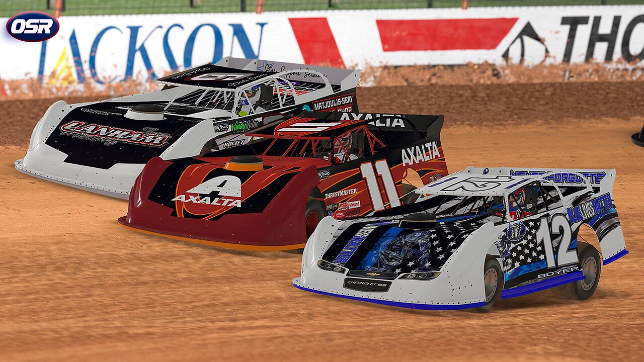 🏁 A Test of Skill & Grit: Witness the Thrill of iRacing Dirt Limited Late Models at Lanier! 🚗💨💥