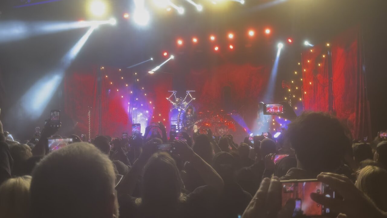 W.A.S.P. opens with “I Wanna Be Somebody”