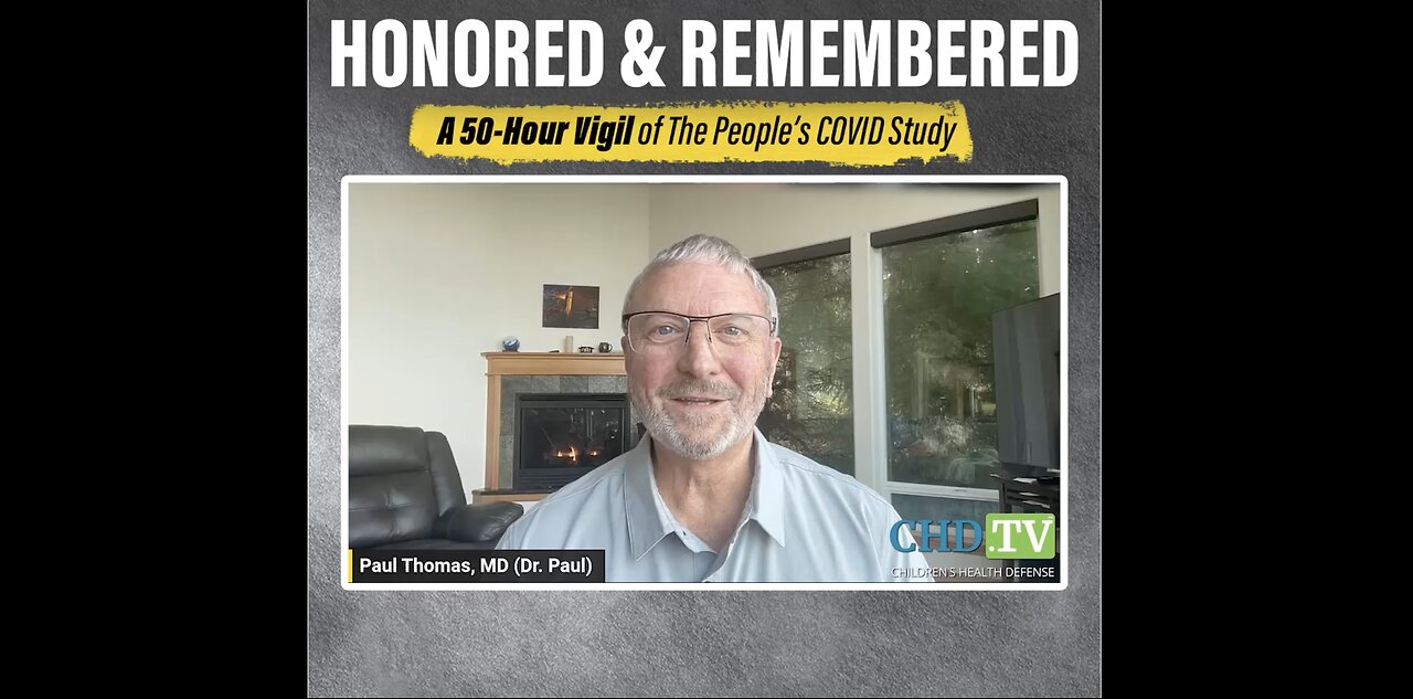 Paul Thomas: “Honored & Remembered: A 50-Hour Vigil of The People’s COVID Study”