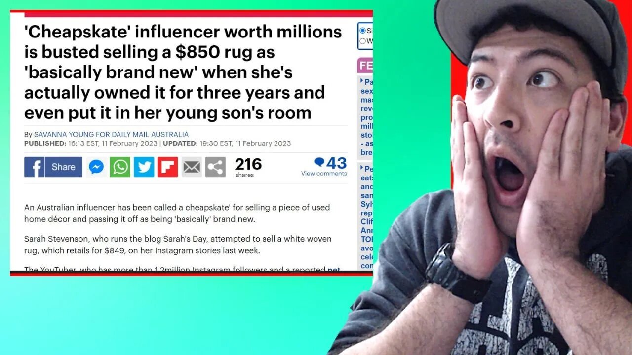 Millionaire Influencer Is A CHEAPSKATE