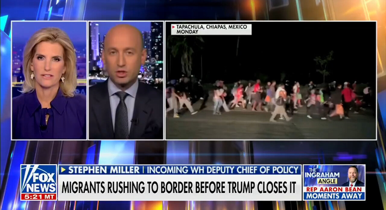 Stephen Miller Issues a Stark Message to Illegals: EVERYTHING Changes on January 20