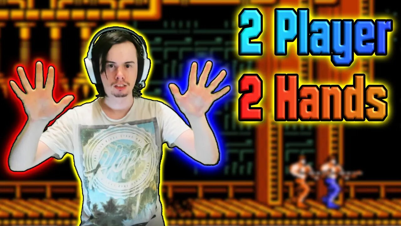 2 player but 1 hand for each controller NES #7