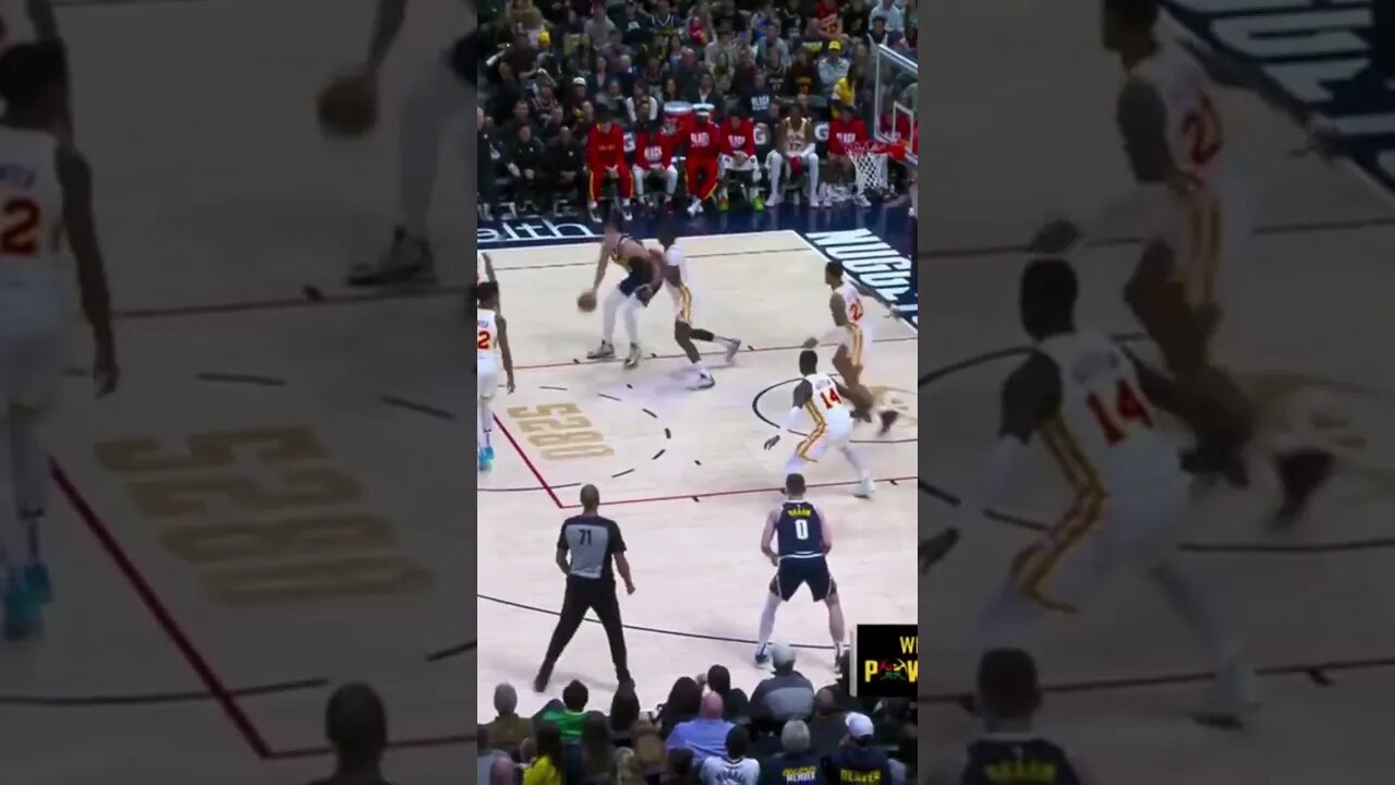 Jokic sublime pass(Nba Clipz)#shorts