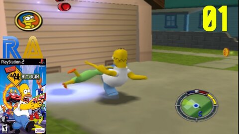 Lets Play The Simpsons Hit & Run 107-Gags