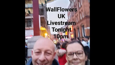 Go live Saturday with Wall Flowers UK