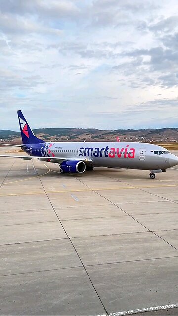 We caught a Boeing 737-800 parade before the Ulan-Ude-Moscow flight