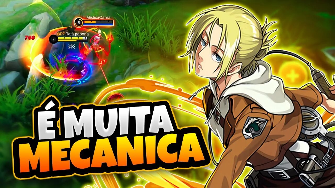 ELA É A MAIS COMPLICADA DO JOGO! VOCÊ NUNCA ME VIU JOGAR COM ELA | MOBILE LEGENDS