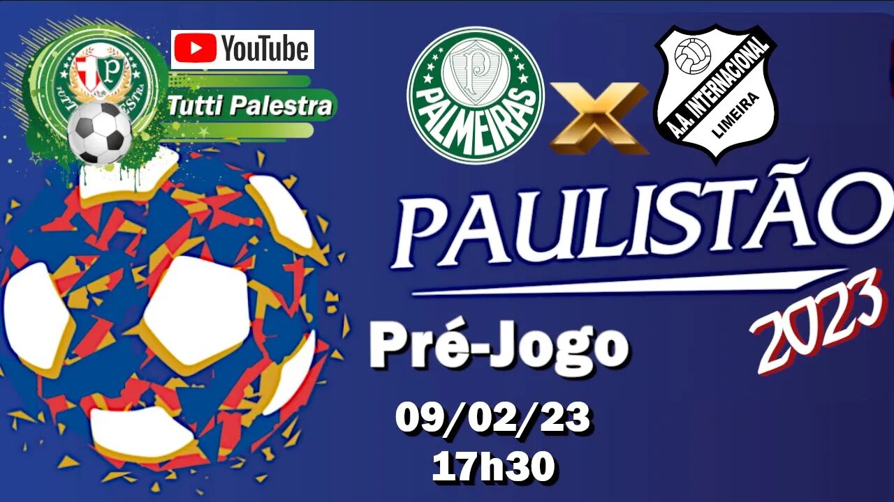 Pré-Jogo Palmeiras x Inter de Limeira: veja onde assistir, escalações, desfalques e arbitragem