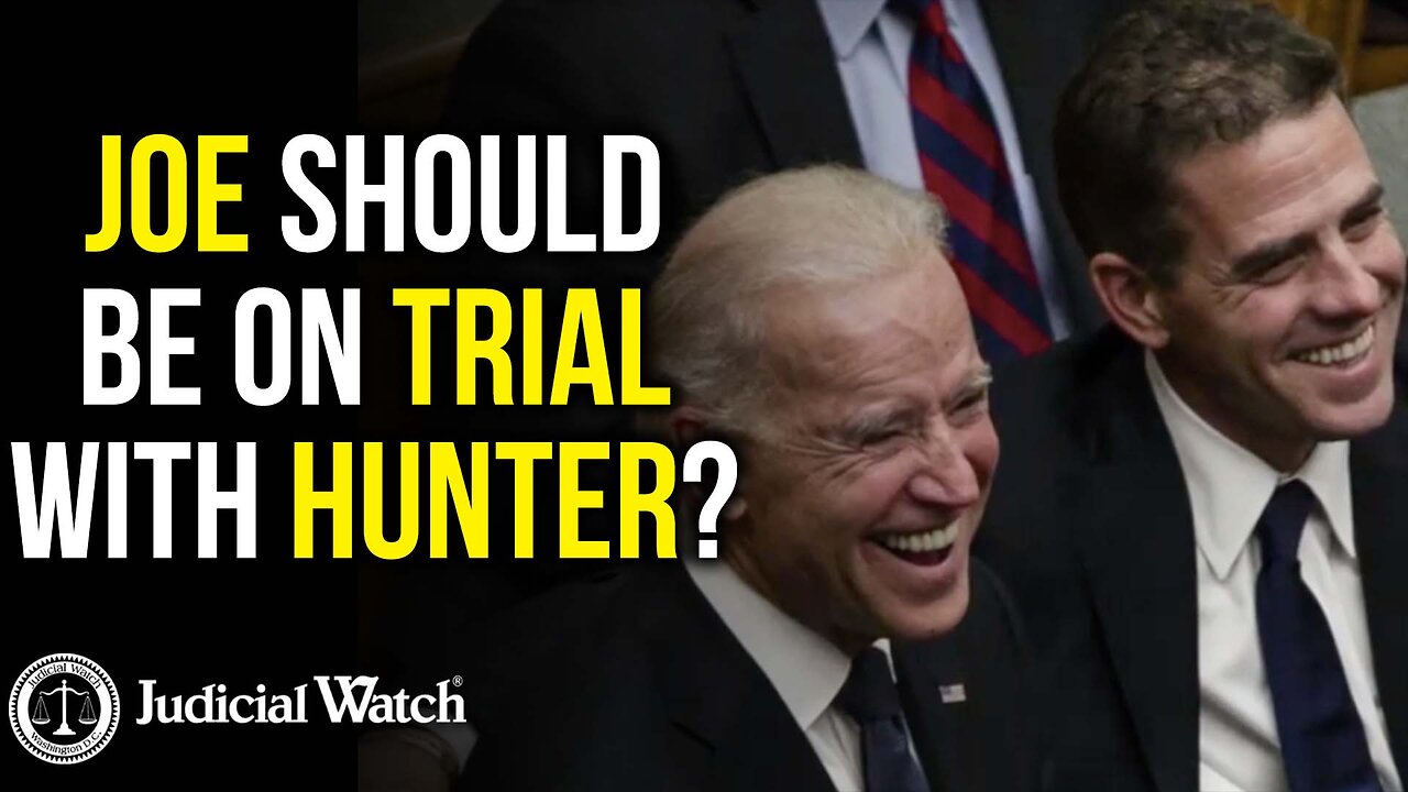 Joe Should be On Trial With Hunter?