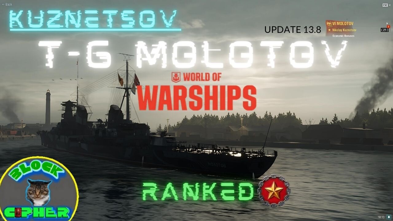 T-6 MOLOTOV//U-C Kuznetsov//Ranked | WoWS