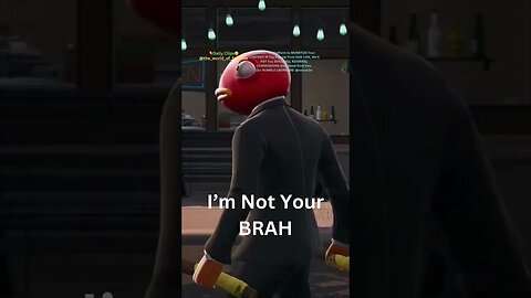 I’m Not Your BRAH #fortnite #rumble #fortnitegiveaway #fortniteseason4 #fortniteemote #fortniteedit