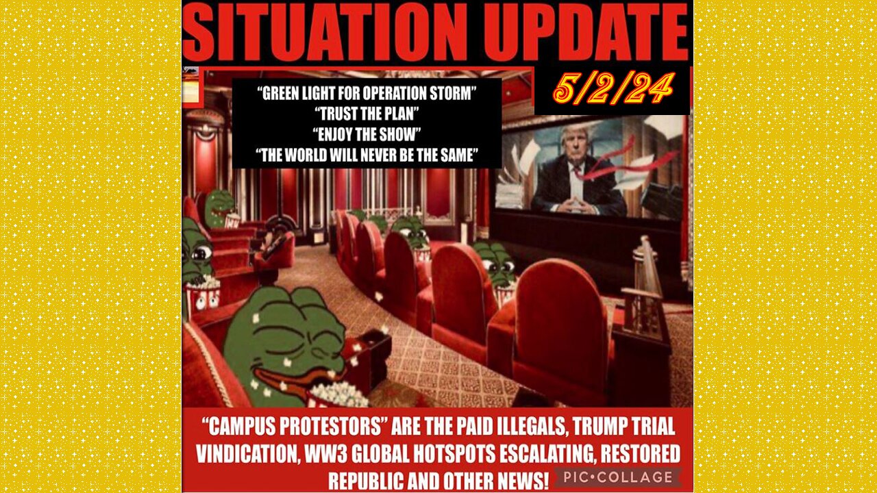 SITUATION UPDATE 5/2/24 - U.S. Blackmails ICC, Poland To Host US Nukes, Cabal Exposed, White Hats