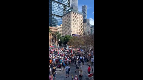 Australians in Brisbane finally standing up against the Digital ID and global controls.